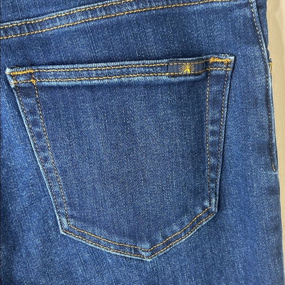 FAHERTY Organic Cotton Straight Leg Dark Wash Jeans Size 28 - Picture 11 of 16